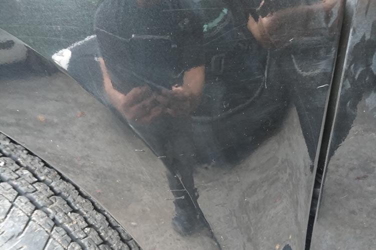 Ford Fiesta after dent removal